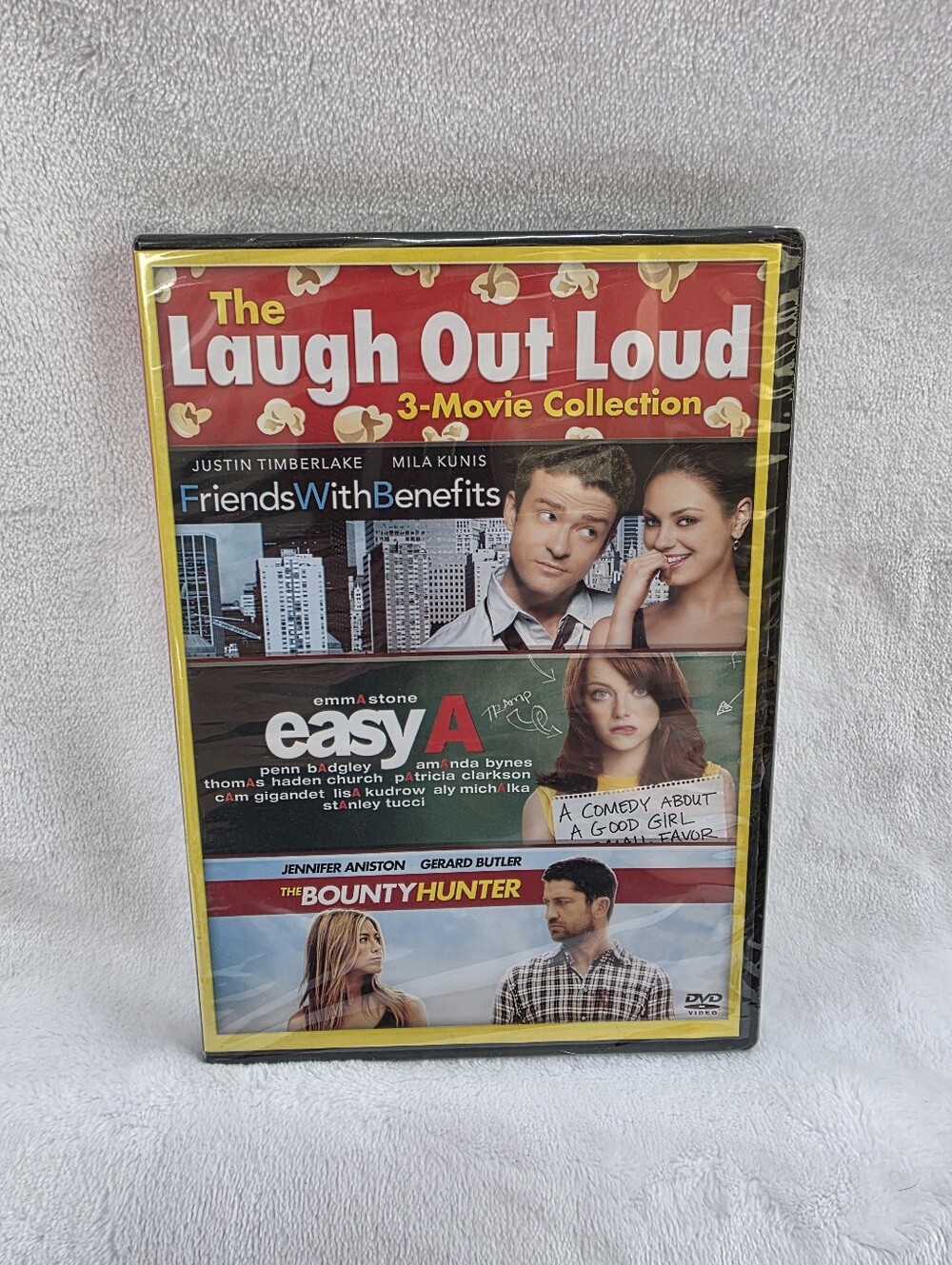 The Laugh Out Loud 3-Movie: Friends with Benefits, Easy A, The Bounty Hunter